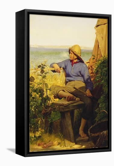 The Sailor, 1874-Carl Bloch-Framed Stretched Canvas