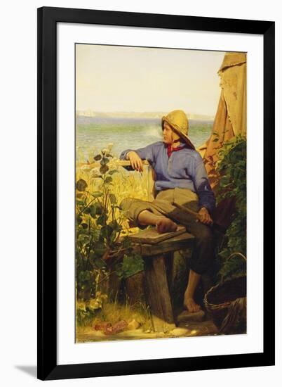 The Sailor, 1874-Carl Bloch-Framed Giclee Print