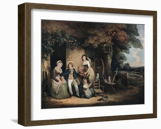 The Sailor Boy's Return, Late 18th-Early 19th Century-William Redmore Bigg-Framed Giclee Print