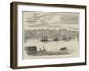 The Sailor Princes in Japan, the Flying Squadron Passing Through the Narrows of the Inland Sea-null-Framed Giclee Print