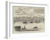 The Sailor Princes in Japan, the Flying Squadron Passing Through the Narrows of the Inland Sea-null-Framed Giclee Print