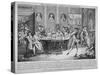 The Sailor's Fleet Wedding Entertainment, 1747-null-Stretched Canvas