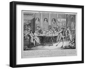 The Sailor's Fleet Wedding Entertainment, 1747-null-Framed Giclee Print