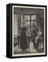 The Sailor's Home-Coming-Johannes Karel Christian Klinkenberg-Framed Stretched Canvas