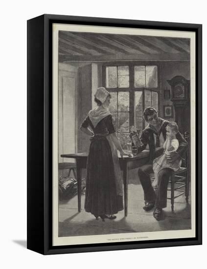 The Sailor's Home-Coming-Johannes Karel Christian Klinkenberg-Framed Stretched Canvas