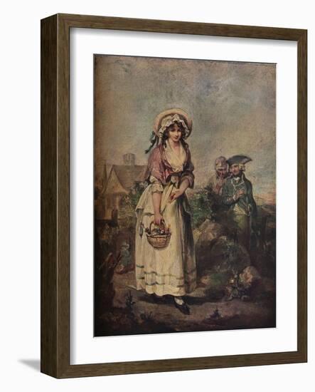 'The Sailor's Lass', c18th century-Francis Wheatley-Framed Giclee Print