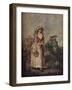 'The Sailor's Lass', c18th century-Francis Wheatley-Framed Giclee Print