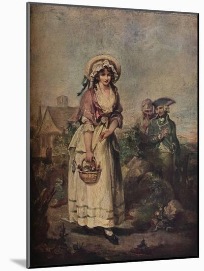 'The Sailor's Lass', c18th century-Francis Wheatley-Mounted Giclee Print