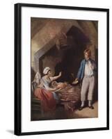 The Sailor's Return, 1786, (1915)-William Ward-Framed Giclee Print