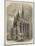 The Saint Chapelle, Paris, Restored-null-Mounted Giclee Print