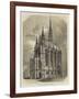 The Saint Chapelle, Paris, Restored-null-Framed Giclee Print