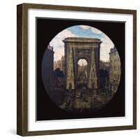 The Saint-Denis Gate, Paris, 17th Century-null-Framed Giclee Print