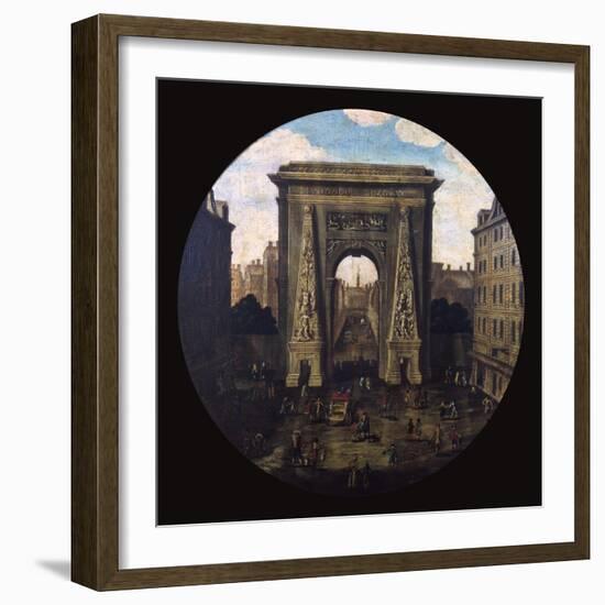 The Saint-Denis Gate, Paris, 17th Century-null-Framed Giclee Print