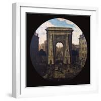 The Saint-Denis Gate, Paris, 17th Century-null-Framed Giclee Print