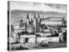 The Saint-Germain-Des-Pres Abbey-Fourquemin and Nousveaux-Stretched Canvas