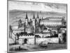 The Saint-Germain-Des-Pres Abbey-Fourquemin and Nousveaux-Mounted Giclee Print