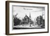 The Saint-Germain-L'Auxerrois Church-Matthäus Merian-Framed Giclee Print