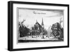 The Saint-Germain-L'Auxerrois Church-Matthäus Merian-Framed Giclee Print