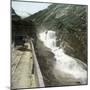 The Saint-Gothard Mountain Pass (Switzerland)-Leon, Levy et Fils-Mounted Premium Photographic Print