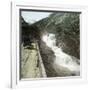 The Saint-Gothard Mountain Pass (Switzerland)-Leon, Levy et Fils-Framed Photographic Print