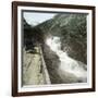 The Saint-Gothard Mountain Pass (Switzerland)-Leon, Levy et Fils-Framed Photographic Print