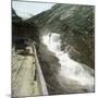 The Saint-Gothard Mountain Pass (Switzerland)-Leon, Levy et Fils-Mounted Photographic Print