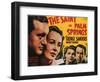 The Saint in Palm Springs, 1941-null-Framed Art Print