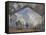 The Saint-Lazare Station by Claude Monet-Claude Monet-Framed Stretched Canvas