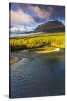 The Saint Mary River under Flattop Mountain, Glacier National Park, Montana, Usa-Russ Bishop-Stretched Canvas