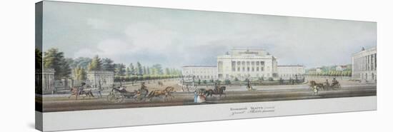 The Saint Petersburg Imperial Bolshoi Kamenny Theatre-Vasily Semyonovich Sadovnikov-Stretched Canvas