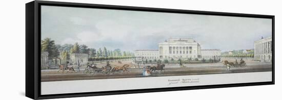 The Saint Petersburg Imperial Bolshoi Kamenny Theatre-Vasily Semyonovich Sadovnikov-Framed Stretched Canvas