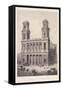 The Saint Sulpice Church-Chamoun-Framed Stretched Canvas