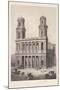 The Saint Sulpice Church-Chamoun-Mounted Giclee Print