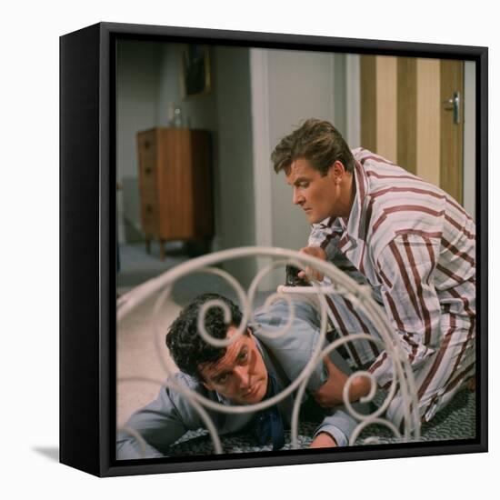 The Saint-null-Framed Stretched Canvas