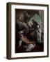 The Saints Andrew Avellino, Louis Gonzaga and Stanislaus Kostka-Giambettino Cignaroli-Framed Giclee Print