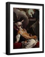 The Saints Andrew Avellino-Giambettino Cignaroli-Framed Giclee Print