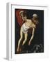 The Saints Sebastian, Irene and Her Maid-Dirck Baburen-Framed Giclee Print