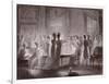 The Sala Meridiana at the Pitti Palace, 1813-Joseph Franque-Framed Giclee Print