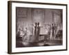 The Sala Meridiana at the Pitti Palace, 1813-Joseph Franque-Framed Giclee Print