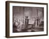 The Sala Meridiana at the Pitti Palace, 1813-Joseph Franque-Framed Giclee Print