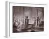 The Sala Meridiana at the Pitti Palace, 1813-Joseph Franque-Framed Giclee Print