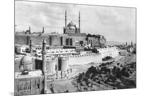 The Saladin Citadel, Cairo, Egypt, C1920S-null-Mounted Giclee Print