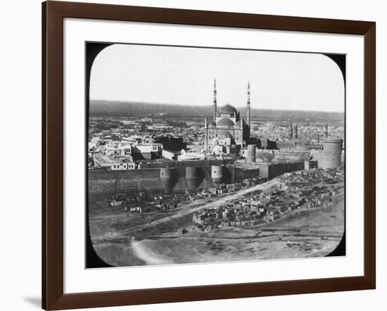 The Saladin Citadel of Cairo, Egypt, C1890-Newton & Co-Framed Photographic Print