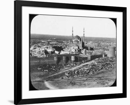 The Saladin Citadel of Cairo, Egypt, C1890-Newton & Co-Framed Photographic Print