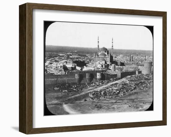 The Saladin Citadel of Cairo, Egypt, C1890-Newton & Co-Framed Photographic Print