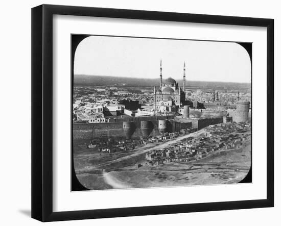 The Saladin Citadel of Cairo, Egypt, C1890-Newton & Co-Framed Photographic Print