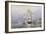 The 'Salamis' Passing Greenwich-John Sutton-Framed Giclee Print