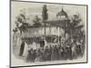 The Salamlik, or Sultan's Reception, at the Seraglio, Constantinople-null-Mounted Giclee Print