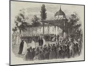 The Salamlik, or Sultan's Reception, at the Seraglio, Constantinople-null-Mounted Giclee Print