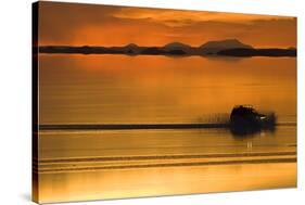 The Salar De Uyuni, a Flooded Salt Flat, in Bolivia-Sergio Ballivian-Stretched Canvas